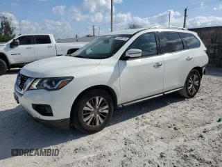 2019 Nissan Pathfinder SV with VIN 5N1DR2MN2KC636053, listed as a Copart auction lot 52256115 with 113,399 mi miles and Non Repairable. Bid and sale history available at carsss.com. Image 1.