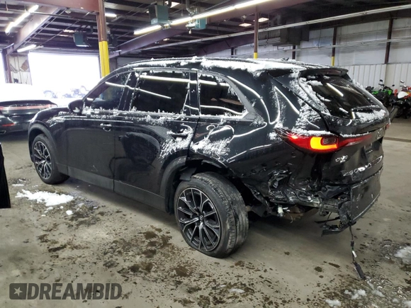 2025 Mazda CX-70 Premium Plus with VIN JM3KJEHAXS1110963, listed as a Copart auction lot 82804004 with 4,490 mi miles and Salvage title. Bid and sale history available at DreamBid. Image 2.