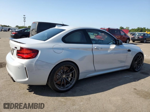 2021 BMW M2 Competition with VIN WBS2U7C05M7G54633, listed as a Copart auction lot 68432394 with 22,162 mi miles and Salvage Title. Bid and sale history available at carsss.com. Image 3.