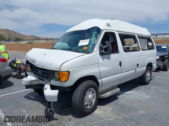 2006 Ford Econoline Cargo с VIN 1FTNE24W66DA55989, выставлен на аукционе IAAI как лот 42358587 с пробегом Не указан миль и . История ставок и продаж доступна на DreamBid. Изображение 2.