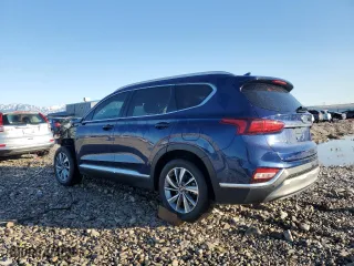 2019 Hyundai Santa Fe SEL with VIN 5NMS33AD1KH111274, listed as a Copart auction lot 44446505 with 33,393 mi miles and Salvage Title. Bid and sale history available at carsss.com. Image 2.