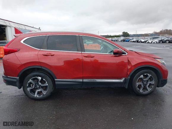 2017 Honda CR-V Touring with VIN 2HKRW2H9XHH683988, listed as a IAAI auction lot 41740218 with 55,488 mi miles. Bid and sale history available at carsss.com. Image 14.