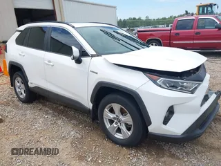 2020 Toyota RAV4 Hybrid XLE with VIN 2T3RWRFV5LW094731, listed as a IAAI auction lot 42349123 with 60,927 mi miles and . Bid and sale history available at DreamBid. Image 1.