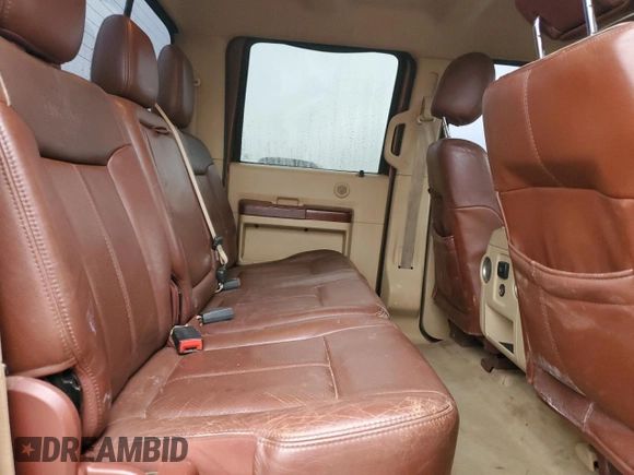 2012 Ford F-350 XL with VIN 1FT8W3DT8CEA79884, listed as a Copart auction lot 42597905 with 256,009 mi miles and Salvage Title. Bid and sale history available at DreamBid. Image 10.