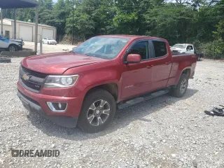 2018 Chevrolet Colorado 2WD Z71 with VIN 1GCGSDEN3J1211919, listed as a Copart auction lot 61777605 with 115,804 mi miles and Salvage title. Bid and sale history available at DreamBid. Image 1.