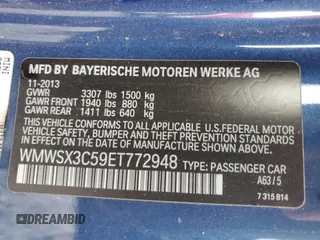 2014 MINI Coupe S z VIN WMWSX3C59ET772948, wystawiony jako Copart lot #81220834 z przebiegiem 99 211 mil mil oraz Szkody całkowita. Historia ofert i sprzedaży dostępna na DreamBid. Obrazek 12.