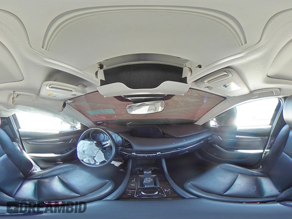 2020 Mazda 3 Premium with VIN JM1BPAEM0L1165843, listed as a Copart auction lot 57572933 with Not provided miles and . Bid and sale history available at DreamBid. Image 13.