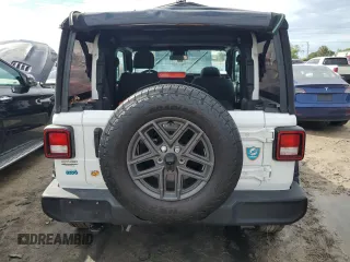 2024 Jeep Wrangler Sport S z VIN 1C4PJXAN9RW136328, wystawiony jako Copart lot #73871304 z przebiegiem Nie podano mil oraz Nie do naprawy • Non repairable. Historia ofert i sprzedaży dostępna na DreamBid. Obrazek 6.