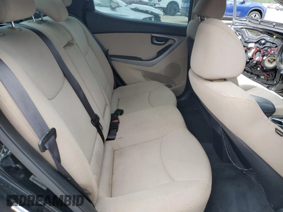 2014 Hyundai Elantra SE z VIN KMHDH4AE8EU070529, wystawiony jako Copart lot #60615255 z przebiegiem 128 052 mil mil oraz Szkoda całkowita • Salvage title. Historia ofert i sprzedaży dostępna na DreamBid. Obrazek 10.