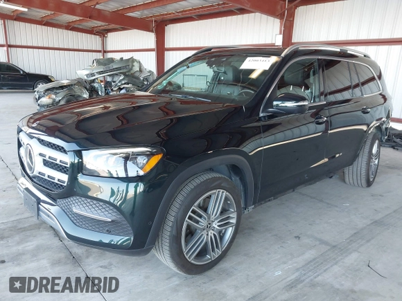 2021 Mercedes-Benz GLS 450 z VIN 4JGFF5KE5MA455372, wystawiony jako IAAI lot #42003413 z przebiegiem 73 909 mil mil oraz . Historia ofert i sprzedaży dostępna na DreamBid. Obrazek 2.