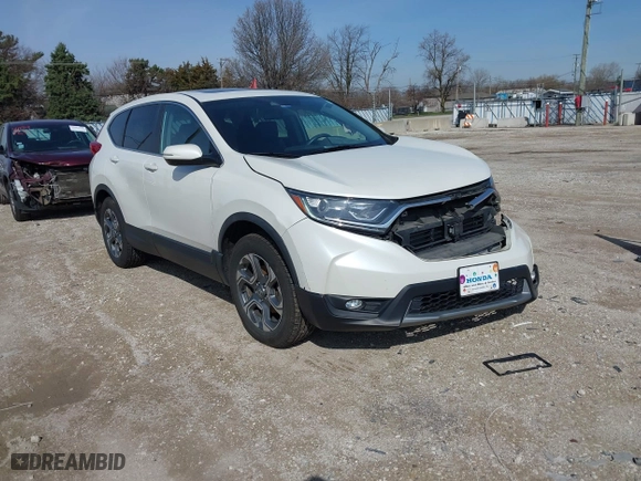 2017 Honda CR-V EX-L with VIN 5J6RW2H81HL031287, listed as a IAAI auction lot 41925710 with 63,392 mi miles. Bid and sale history available at carsss.com. Image 1.