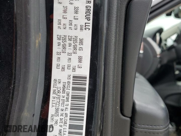 2012 Jeep Grand Cherokee Limited z VIN 1C4RJFBT7CC190025, wystawiony jako Copart lot #47460405 z przebiegiem 140 048 mil mil oraz Szkoda całkowita • Salvage title. Historia ofert i sprzedaży dostępna na DreamBid. Obrazek 12.
