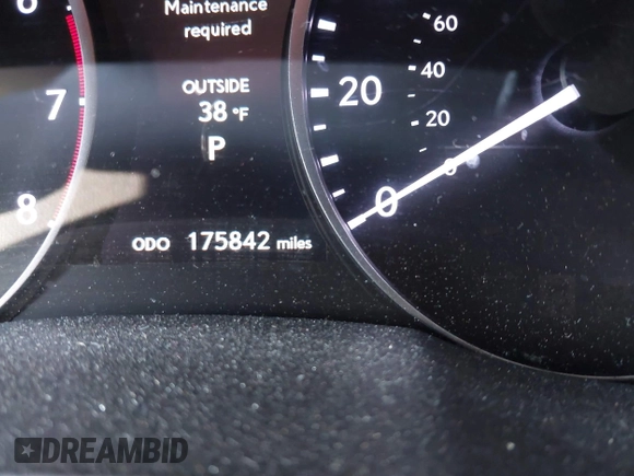 2013 Lexus ES 250 with VIN JTHBK1GG9D2018212, listed as a IAAI auction lot 41339237 with 175,842 mi miles and . Bid and sale history available at DreamBid. Image 15.