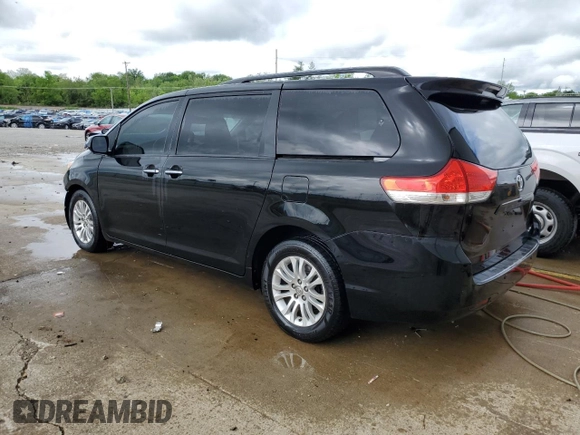 2012 Toyota Sienna XLE AAS z VIN 5TDYK3DC9CS271157, wystawiony jako Copart lot #55418065 z przebiegiem 172 988 mil mil oraz Nie do naprawy • Non repairable. Historia ofert i sprzedaży dostępna na DreamBid. Obrazek 2.