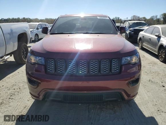 2022 Jeep Grand Cherokee WK Laredo X with VIN 1C4RJFAG4NC124880, listed as a Copart auction lot 75826644 with 64,109 mi miles and Salvage Title. Bid and sale history available at carsss.com. Image 5.