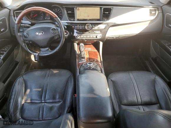 2015 Kia K900 Luxury with VIN KNALW4D4XF6022817, listed as a Copart auction lot 75312294 with 106,055 mi miles and Clean Title. Bid and sale history available at carsss.com. Image 8.