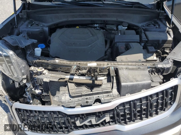 2024 Kia Telluride EX with VIN 5XYP3DGC0RG483526, listed as a Copart auction lot 62360355 with 13,498 mi miles and Salvage title. Bid and sale history available at DreamBid. Image 12.