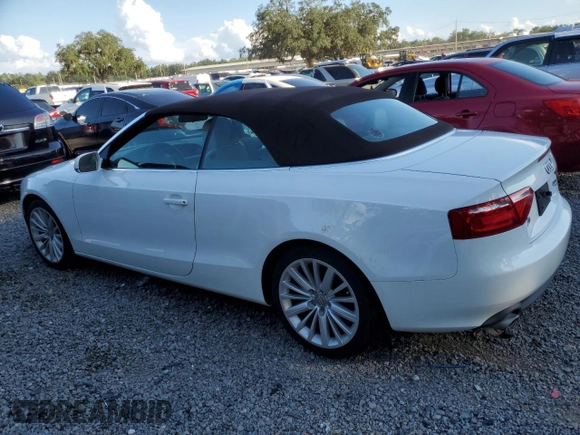 2012 Audi A5 Premium z VIN WAUCFAFH3CN007334, wystawiony jako Copart lot #73822404 z przebiegiem 51 916 mil mil oraz Szkoda całkowita • Salvage title. Historia ofert i sprzedaży dostępna na DreamBid. Obrazek 2.