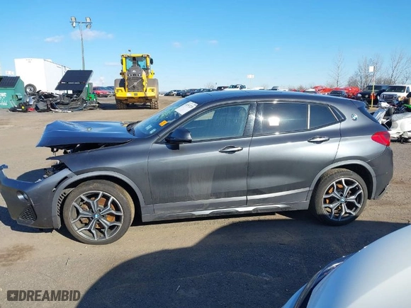 2018 BMW X2 xDrive28i with VIN WBXYJ5C38JEF82605, listed as a IAAI auction lot 41597220 with NaN miles. Bid and sale history available at carsss.com. Image 14.
