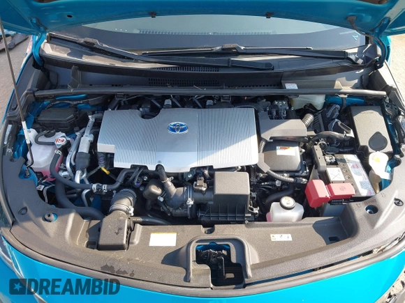 2022 Toyota Prius LE with VIN JTDKAMFP8N3209977, listed as a IAAI auction lot 42777763 with 52,995 mi miles and . Bid and sale history available at DreamBid. Image 10.