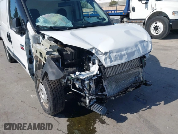 2022 Ram ProMaster City Cargo Tradesman with VIN ZFBHRFAB5N6Y45879, listed as a IAAI auction lot 41970512 with 12,584 mi miles and . Bid and sale history available at DreamBid. Image 6.