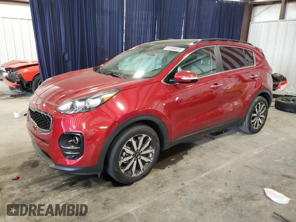 2019 Kia Sportage EX z VIN KNDPN3AC9K7588758, wystawiony jako Copart lot #51060635 z przebiegiem Nie podano mil oraz Szkoda całkowita • Salvage title. Historia ofert i sprzedaży dostępna na DreamBid. Obrazek 1.