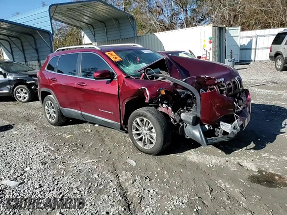 2019 Jeep Cherokee Latitude Plus with VIN 1C4PJLLN3KD147512, listed as a Copart auction lot 85783124 with 109,606 mi miles and Salvage title. Bid and sale history available at DreamBid. Image 11.
