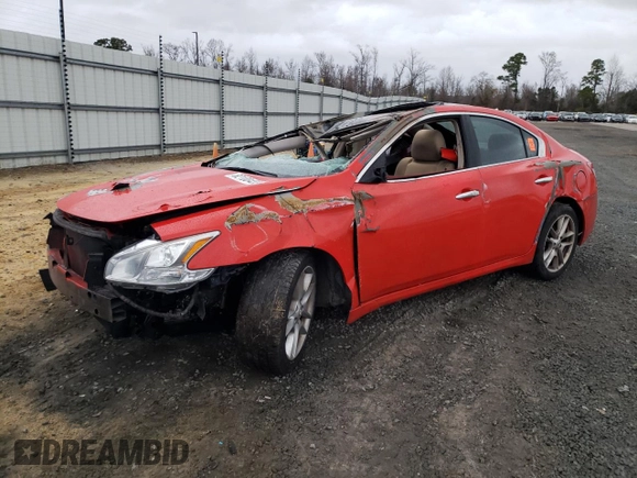 2010 Nissan Maxima S with VIN 1N4AA5AP4AC875405, listed as a Copart auction lot 56623005 with Not provided miles and Non repairable. Bid and sale history available at DreamBid. Image 1.