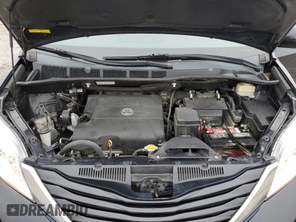 2016 Toyota Sienna LE AAS with VIN 5TDKK3DC7GS706561, listed as a Copart auction lot 51363465 with 107,443 mi miles and Salvage Title. Bid and sale history available at carsss.com. Image 12.