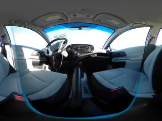 2014 Toyota Prius c One with VIN JTDKDTB37E1073518, listed as a IAAI auction lot 41633448 with 102,378 mi miles. Bid and sale history available at carsss.com. Image 18.