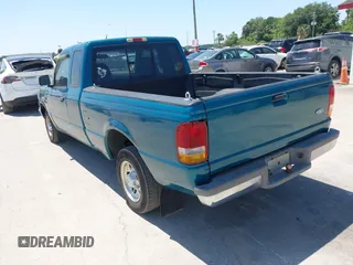 1995 Ford Ranger XL with VIN 1FTCR14A7SPA27802, listed as a IAAI auction lot 42020196 with 169,203 mi miles. Bid and sale history available at carsss.com. Image 3.