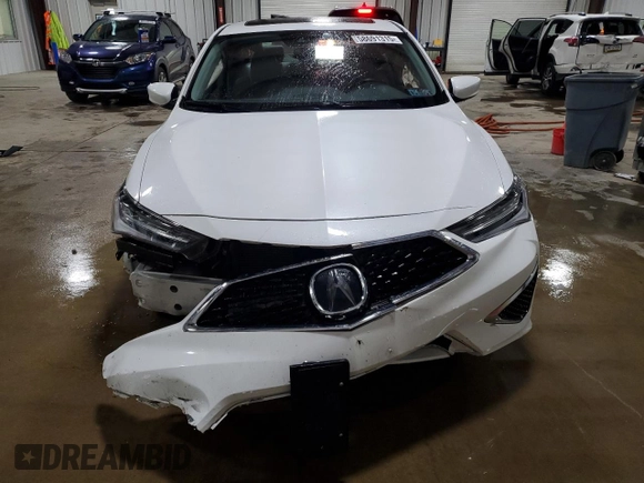 2020 Acura ILX Premium with VIN 19UDE2F70LA013012, listed as a Copart auction lot 58691315 with 47,109 mi miles and Salvage title. Bid and sale history available at DreamBid. Image 5.