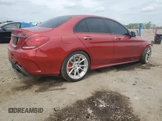 2017 Mercedes-Benz C 63 S AMG с VIN 55SWF8HB0HU187460, выставлен на аукционе Copart как лот 54487155 с пробегом 51 197 миль миль и Списание • Salvage title. История ставок и продаж доступна на DreamBid. Изображение 3.
