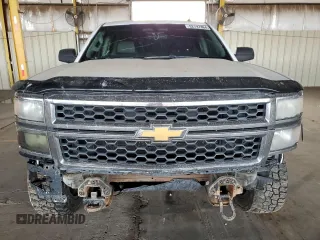 2014 Chevrolet Silverado 1500 Work Truck with VIN 3GCUKPEH0EG272876, listed as a Copart auction lot 82797464 with 148,730 mi miles and Salvage Title. Bid and sale history available at DreamBid. Image 5.