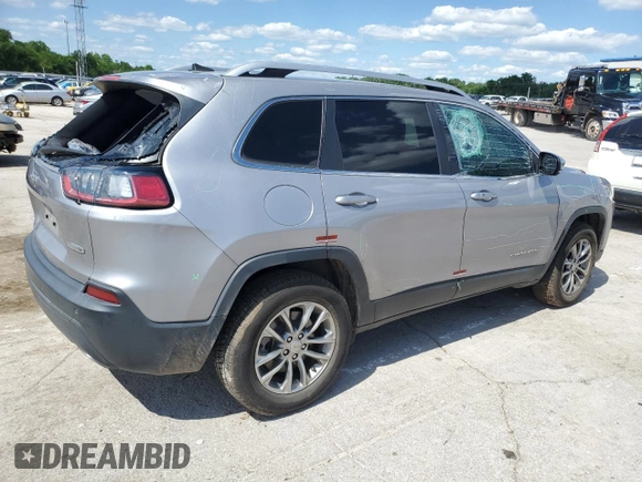 2020 Jeep Cherokee Latitude Plus with VIN 1C4PJMLN2LD564112, listed as a Copart auction lot 59157415 with 62,779 mi miles and Salvage title. Bid and sale history available at DreamBid. Image 3.