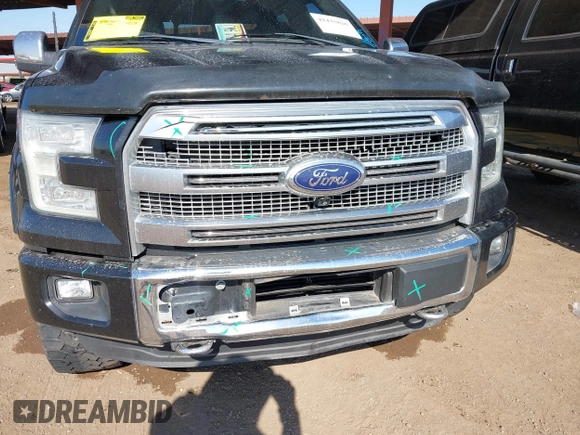 2015 Ford F-150 XLT with VIN 1FTFW1EG2FFA56032, listed as a IAAI auction lot 41435826 with 128,996 mi miles and . Bid and sale history available at carsss.com. Image 6.