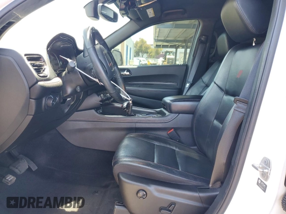 2022 Dodge Durango R/T Plus with VIN 1C4SDJCT0NC107189, listed as a Copart auction lot 58378735 with 44,364 mi miles and Salvage title. Bid and sale history available at DreamBid. Image 7.