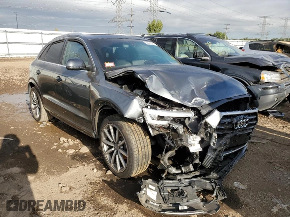 2018 Audi Q3 Premium Plus with VIN WA1JCCFS9JR024052, listed as a Copart auction lot 60452962 with 22,841 mi miles. Bid and sale history available at carsss.com. Image 1.