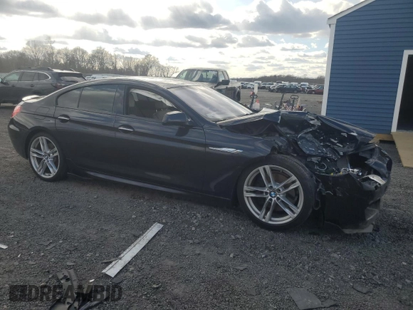 2015 BMW 6 Series 640i with VIN WBA6A0C58FD318669, listed as a Copart auction lot 50706415 with 79,538 mi miles and Clean Title. Bid and sale history available at DreamBid. Image 4.