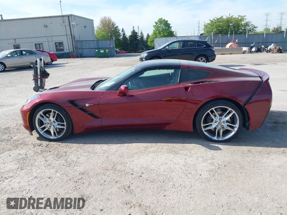 2016 Chevrolet Corvette Z51 2LT with VIN 1G1YK2D71G5115826, listed as a IAAI auction lot 42220009 with Not provided miles and . Bid and sale history available at DreamBid. Image 15.
