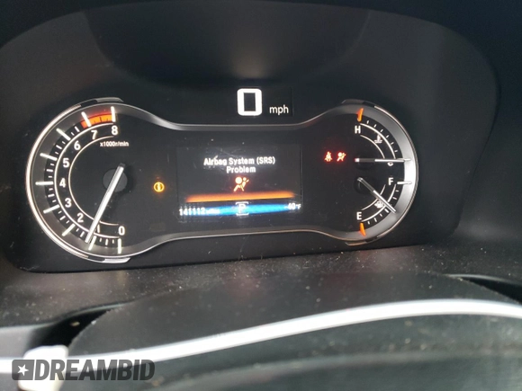 2017 Honda Pilot EX-L with VIN 5FNYF6H56HB086982, listed as a Copart auction lot 45590945 with 141,112 mi miles and Salvage Title. Bid and sale history available at DreamBid. Image 9.