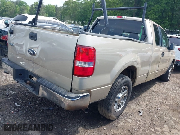 2008 Ford F-150 STX with VIN 1FTRX12W98FA87948, listed as a IAAI auction lot 42028690 with 187,182 mi miles and . Bid and sale history available at DreamBid. Image 4.