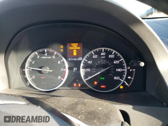 2016 Acura RDX with VIN 5J8TB3H38GL016318, listed as a Copart auction lot 42449035 with 61,445 mi miles and Salvage Title. Bid and sale history available at carsss.com. Image 9.