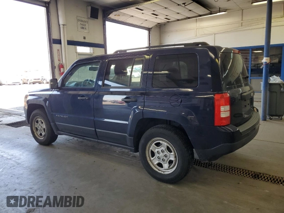2016 Jeep Patriot Sport SE with VIN 1C4NJPBA6GD792109, listed as a Copart auction lot 59810255 with 125,202 mi miles and Clean title. Bid and sale history available at DreamBid. Image 2.