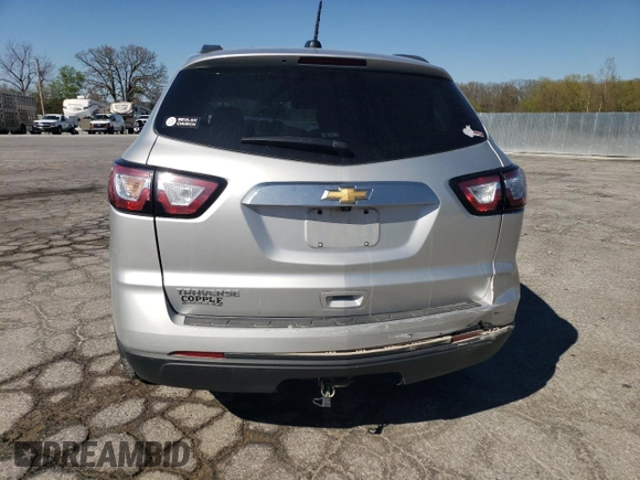 2017 Chevrolet Traverse LS with VIN 1GNKRFED7HJ269154, listed as a Copart auction lot 52735235 with Not Provided miles and Salvage Title. Bid and sale history available at carsss.com. Image 6.
