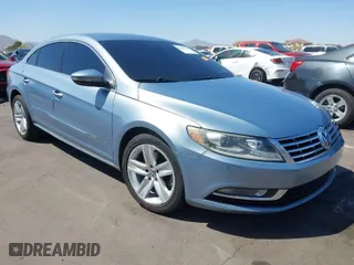 2013 Volkswagen CC Sport with VIN WVWBP7AN0DE567504, listed as a IAAI auction lot 42003695 with 174,528 mi miles. Bid and sale history available at carsss.com. Image 1.