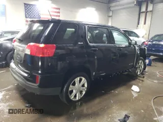 2017 GMC Terrain SLE with VIN 2GKFLSEK2H6326557, listed as a Copart auction lot 88942335 with 194,974 mi miles and Salvage Title. Bid and sale history available at carsss.com. Image 3.