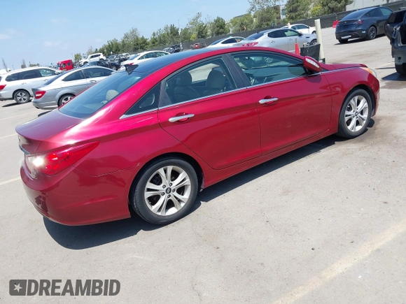 2012 Hyundai Sonata Limited z VIN 5NPEC4AC6CH366582, wystawiony jako IAAI lot #42172328 z przebiegiem 138 290 mil mil oraz . Historia ofert i sprzedaży dostępna na DreamBid. Obrazek 4.