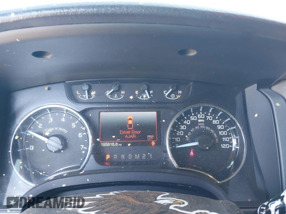 2012 Ford F-150 XL with VIN 1FTFW1CF0CFB32479, listed as a IAAI auction lot 41876466 with 195,818 mi miles. Bid and sale history available at carsss.com. Image 7.