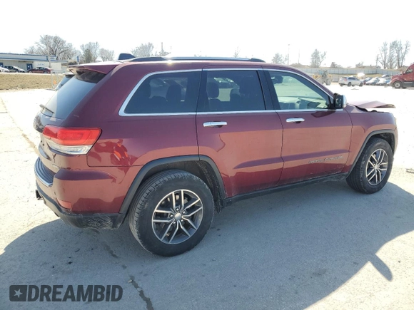 2018 Jeep Grand Cherokee Limited with VIN 1C4RJFBG3JC320317, listed as a Copart auction lot 48704285 with 135,919 mi miles and Salvage Title. Bid and sale history available at carsss.com. Image 3.